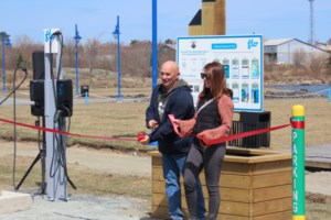 There's now EV charging stations between the Sault and Blind River