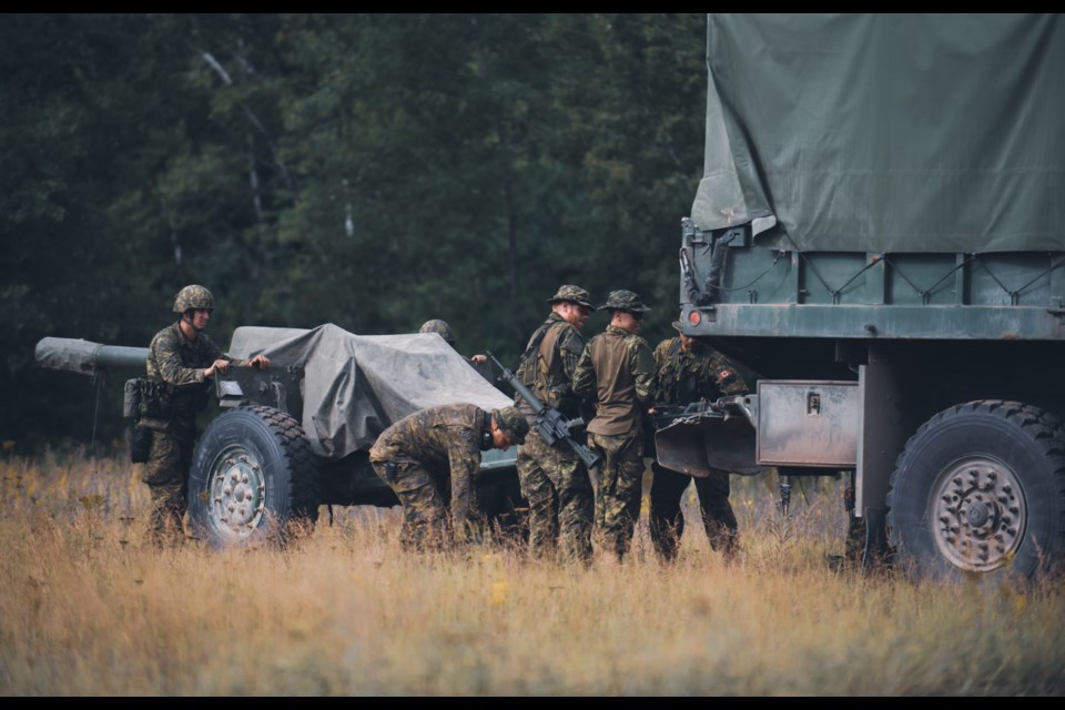 32 and 33 CBG partakes in Exercise STALWART WOLF, a reservest training exercise held at CFB Petawawa on 24 August, 2022 in Petawawa Ontario, CA.
