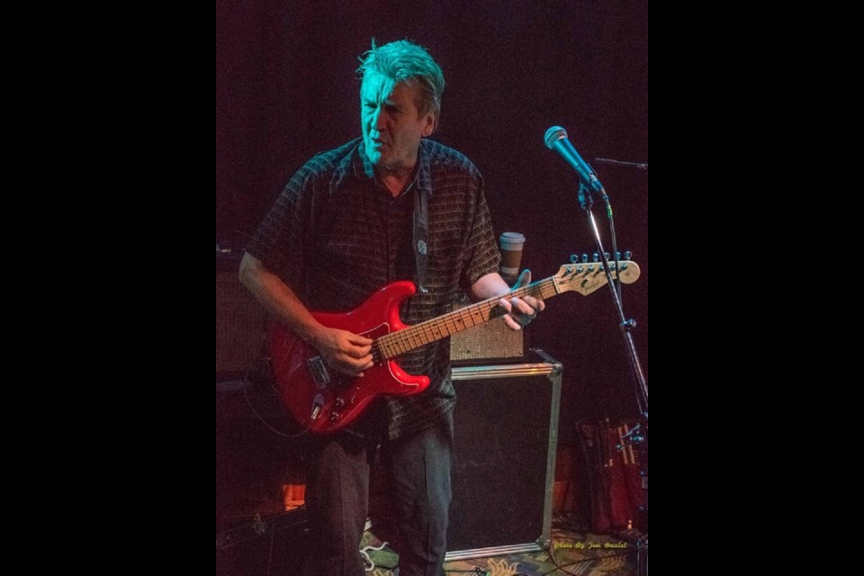 Michael Yurich playing guitar at Blues Night at the Water Tower. Photo provided