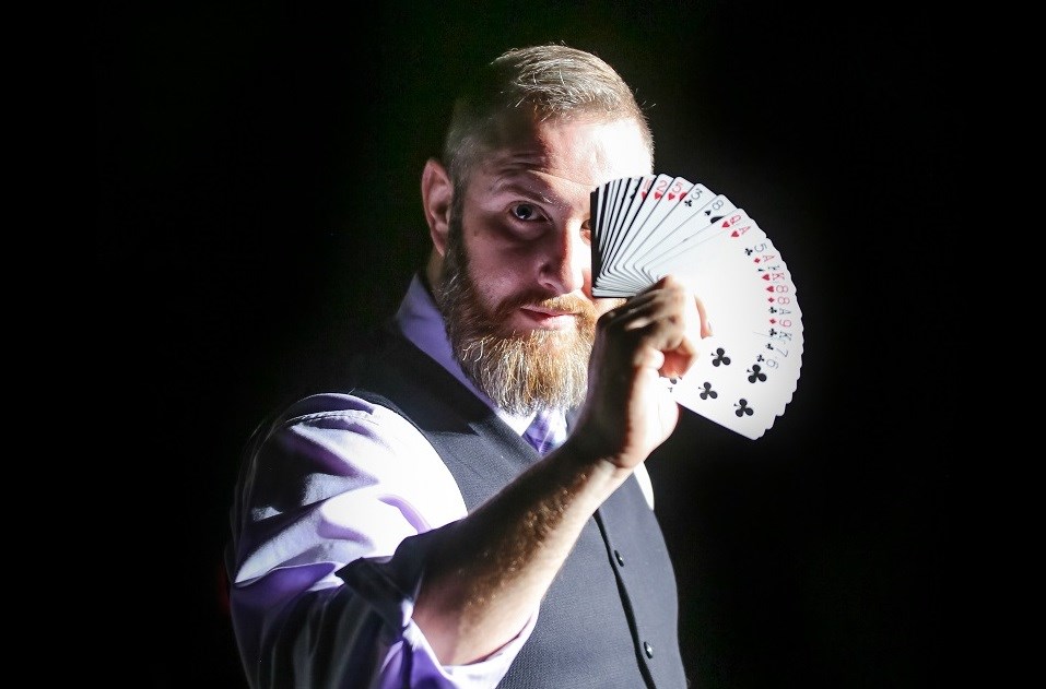 Ryan McFarling is bringing his magic online for some special interactive performances in mid-August. Photo provided.