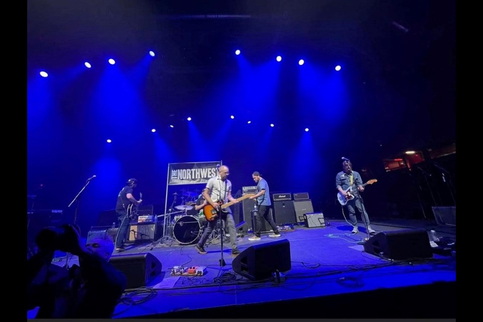 The Northwest perform at the GFL Memorial Gardens, opening for Mariana's Trench and The Trews.