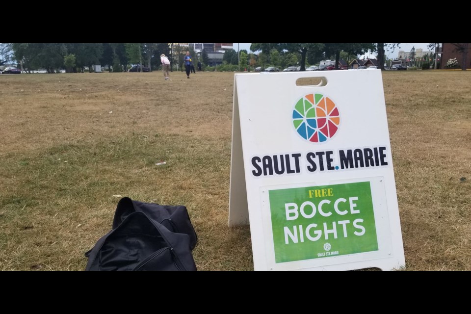 The City of Sault Ste. Marie has hosted free bocce on Monday nights throughout the summer and this Monday was their send off game at Clergue Park