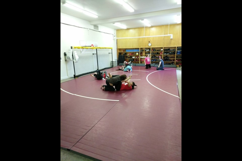 Fourteen ladies gathered for the first class in the Women's Self-Defence series offered by Steel City MMA.