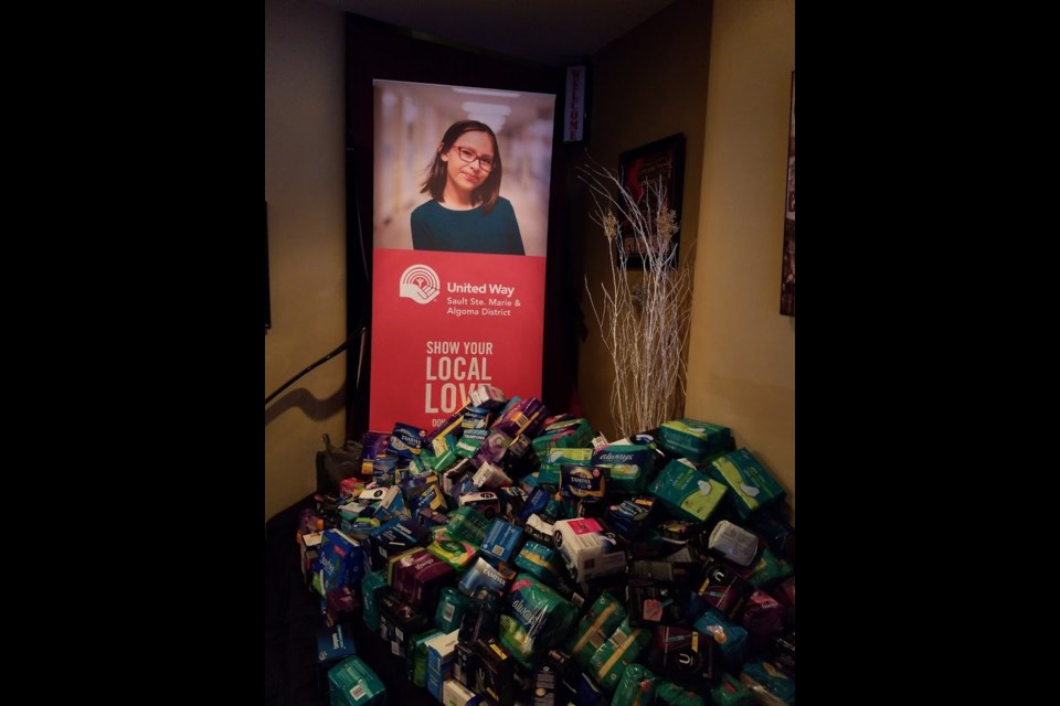 United Way hosts their 2nd annual Tampon Tuesday drive at The Grand Theatre as part of a national campaign that takes place every year during International Women's Week