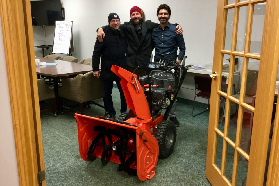 snowblower downtown sidewalks ingram josh ariens sootoday association badass unleashed paul sault ste marie mason nov wednesday members check