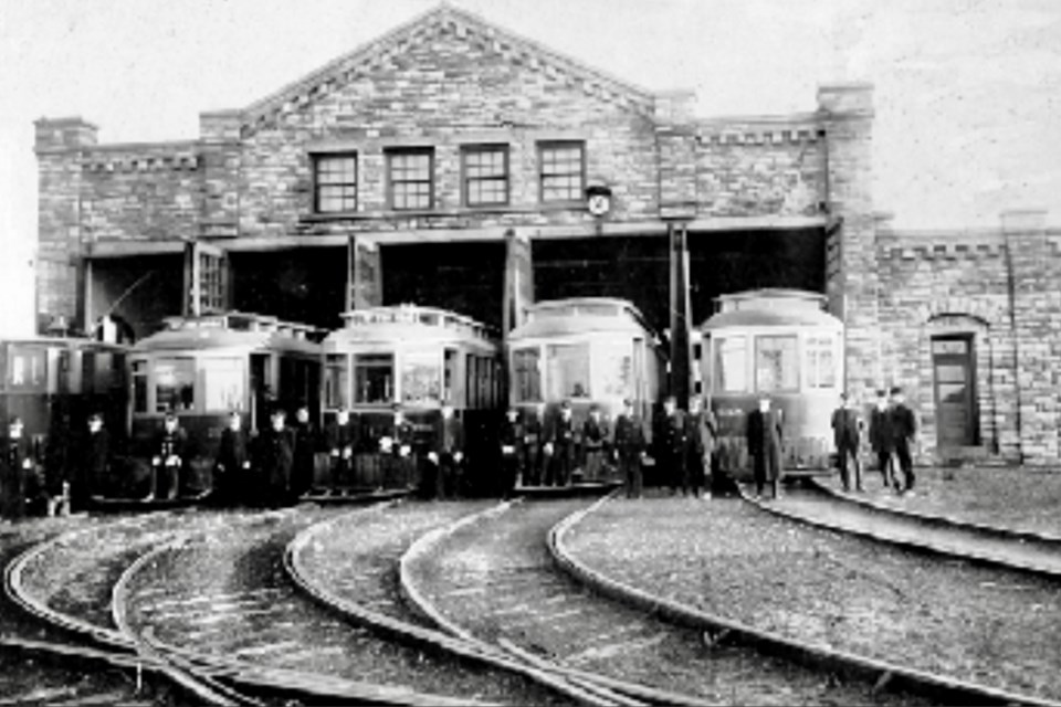 Huron St. Trolley barn