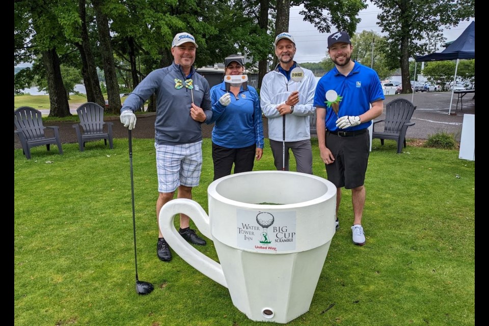 The Water Tower Inn hosted its Big Cup Scramble for the United Way on Monday June 20, 2022