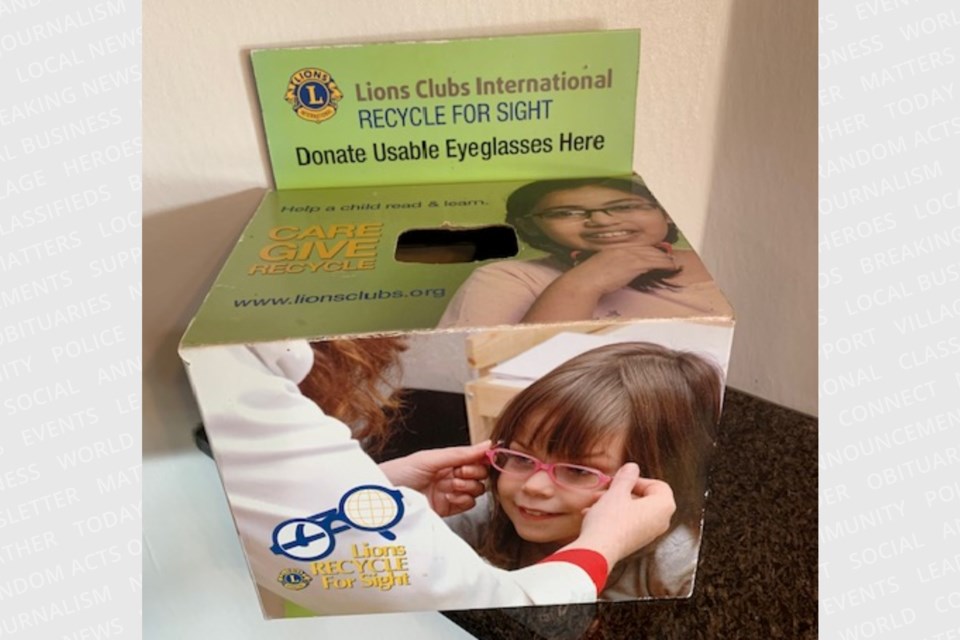 Did you see this Local recycling program donates 3 300 pairs of