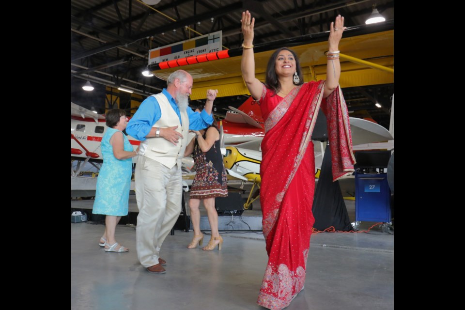 The Sault Ste. Marie Cricket Club held its Bollywood Night fundraiser at the Canadian Bushplane Heritage Centre Saturday night, featuring food catered by Rasoi The Indian Kitchen and live entertainment from Sunny. V Rockstar & Troupe from Toronto. All proceeds from the event will go towards a cricket pitch for the club. James Hopkin/SooToday