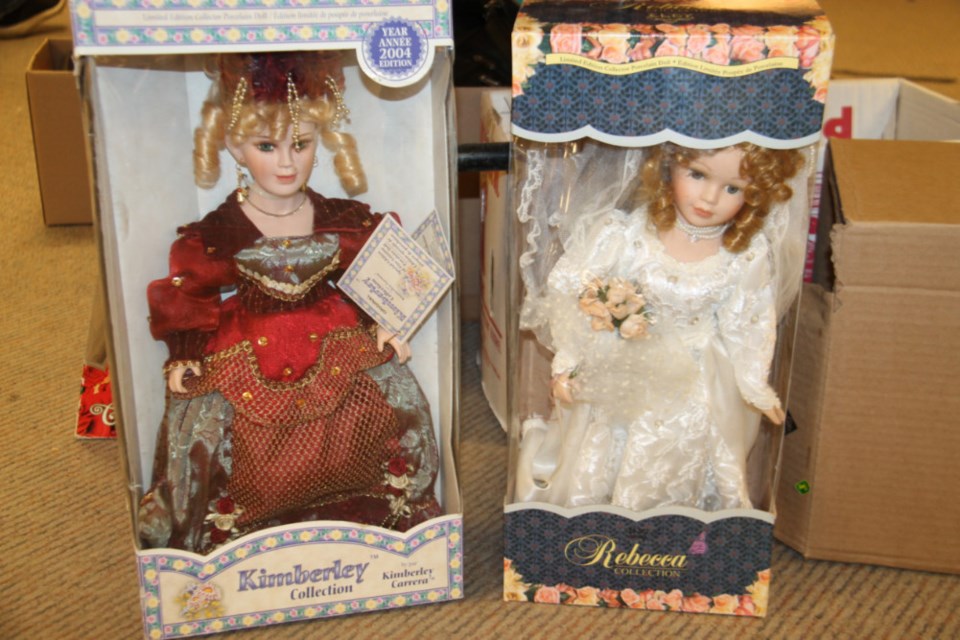 New toys, such as these dolls, are needed at Christmas Cheer. Darren Taylor/SooToday
