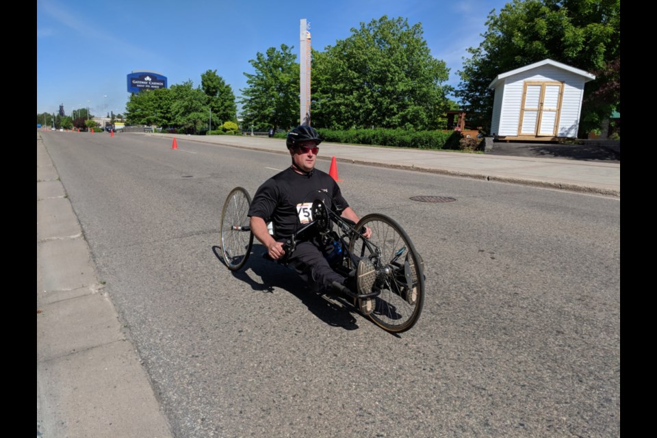 Over 150 people took part in the DU283 duathlon, a new fundraiser for AFS Foundation, June 23, 2019. Darren Taylor/SooToday 