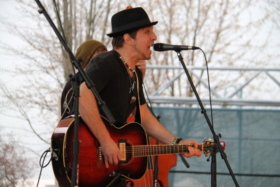 Dustin Jones and the Rising Tide, along with The Tilrays, Jay Case and Mark Tarantini, performed at Music 4 Kayge, a fundraiser concert at the Roberta Bondar Pavilion for the Sault’s six-year-old Kayge Fowler, currently undergoing treatments for diffuse intrinsic pontine glioma (DIPG), an aggressive form of cancer, May 25, 2019. Darren Taylor/SooToday