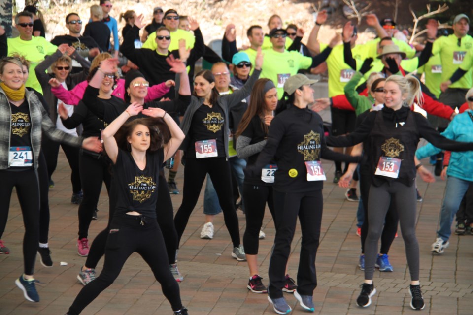 The second annual Strong Minds Run For Change five kilometre run/walk fundraiser, aimed at ending the stigma associated with mental health issues and addictions, took place at the Roberta Bondar Pavilion and boardwalk, May 11, 2019. Darren Taylor/SooToday