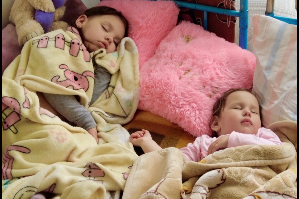The children of war. A refugee hostel in Debove, Ukraine is housing displaced persons. The Sault's Robert Peace says 2,000 refugees are living in this small town of only 10,000, many of them young children.