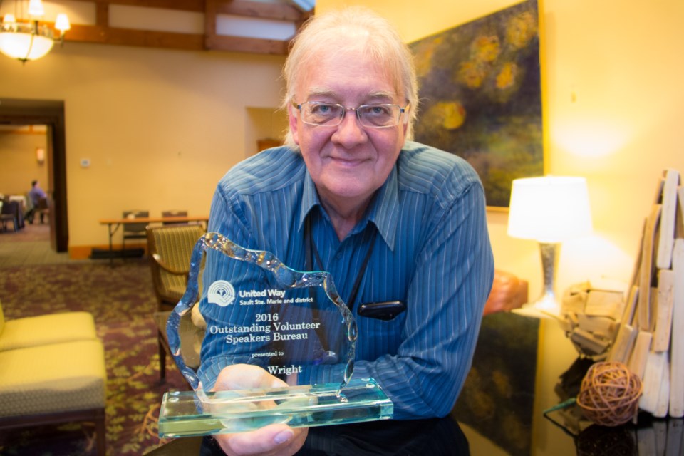 George Wright is the 'options navigator' at the Gore Street located Neighborhood Resource Centre. His work was amongst those celebrated last night at a United Way awards ceremony last night. Jeff Klassen/SooToday