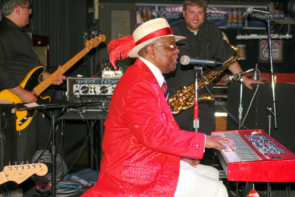 Kenny 'Blues Boss' Wayne, legendary blues and boogie-woogie pianist and vocalist shown in this 2016 photo will be performing at Soo Blaster May 4, 2025.