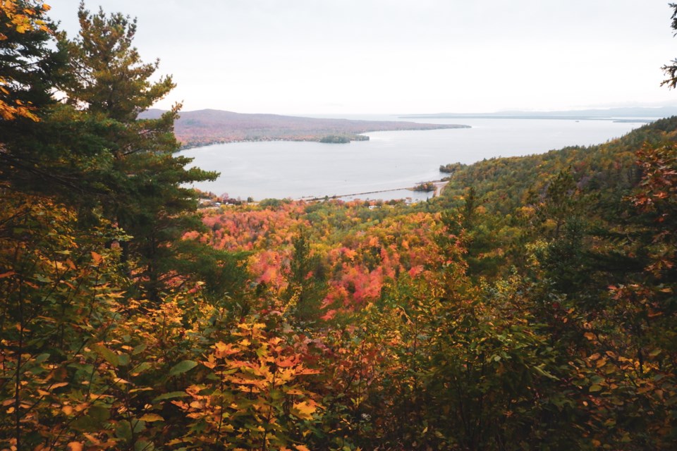 Hiking to the Havilland Bay lookout. Donna Hopper/SooToday