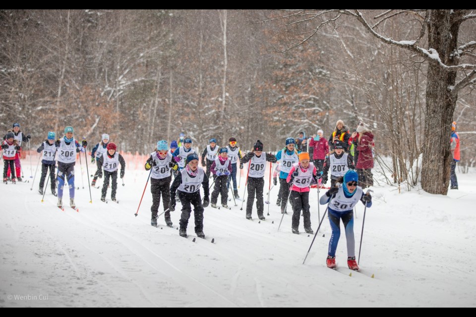 2022 Youth Championships U10 girls mass start classic