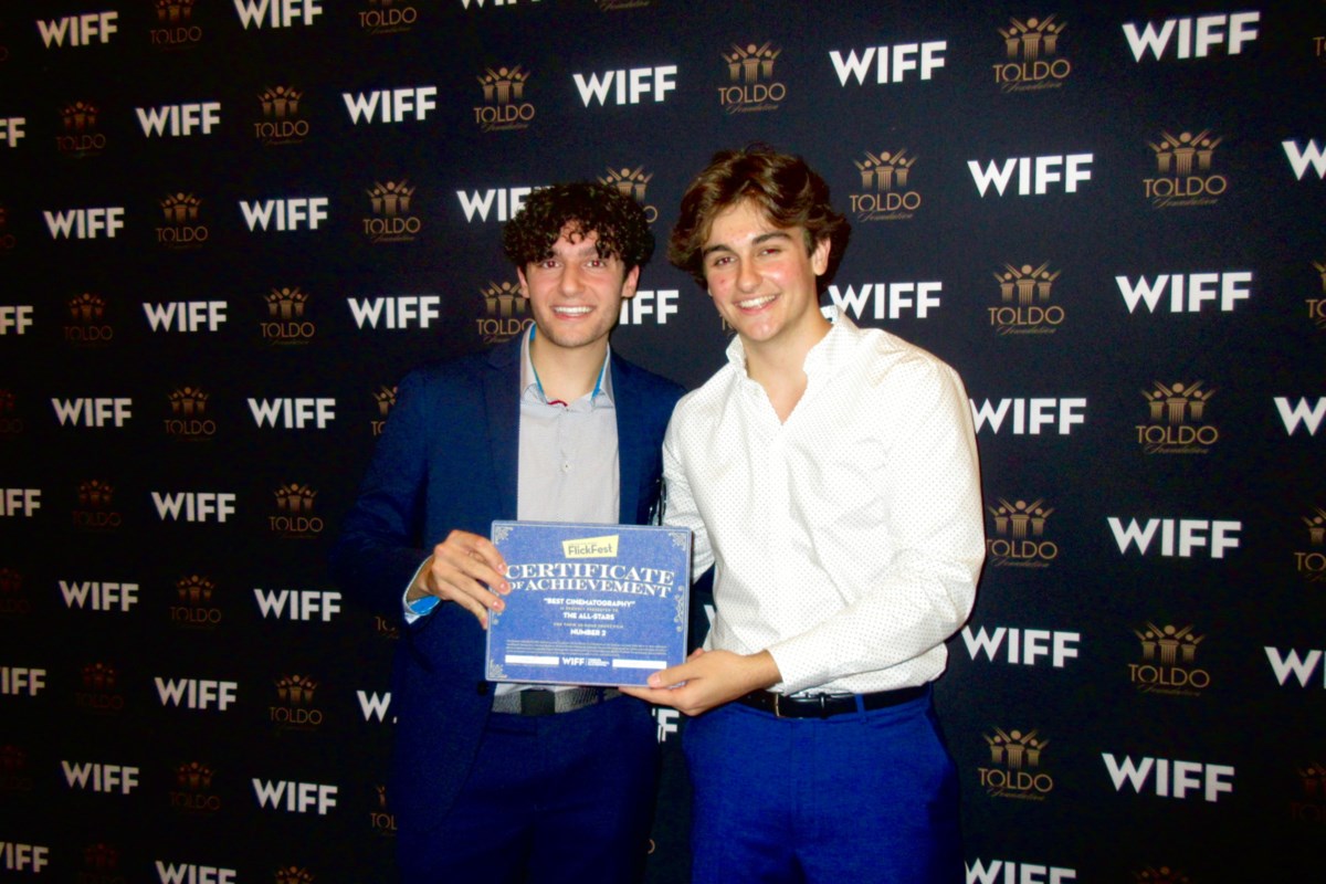 Un étudiant de Sault remporte deux prix au Festival international du film de Windsor