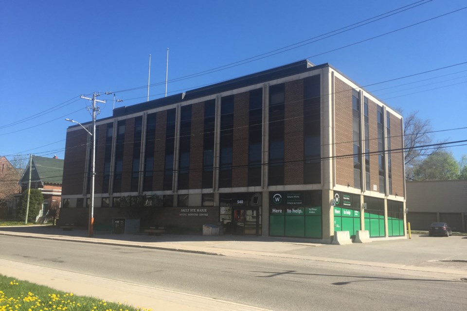 Ontario Works building at 540 Albert Street East. David Helwig/SooToday