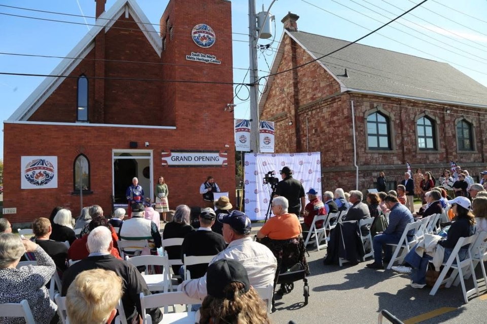 Métis Heritage Centre, shown at its official opening in October, 2024