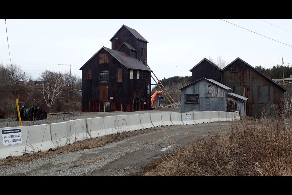 The Right of Way Mine Site has recently been barricaded by Ontario Northland.