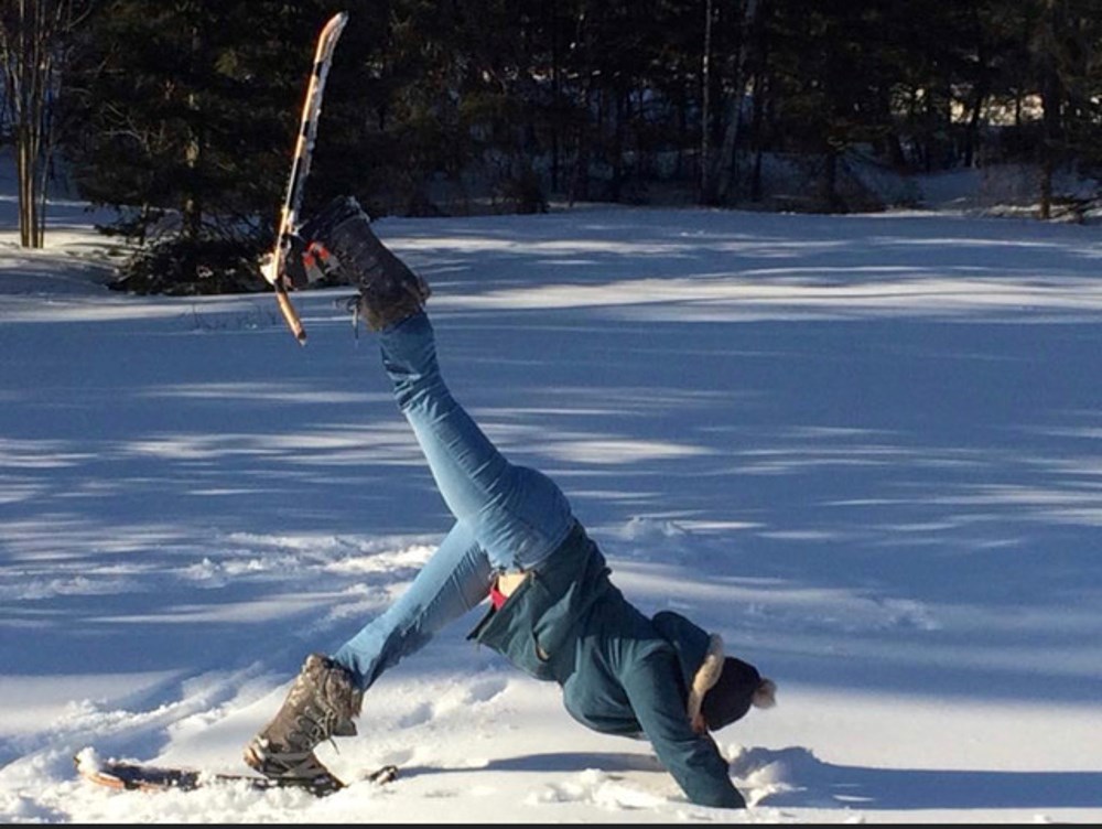 Snowga - yoga in the snow with a difference - North Bay News