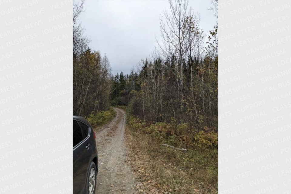 One of the trifecta watershed points is on a tertiary logging road SE of Morin Village on Hwy. 560.