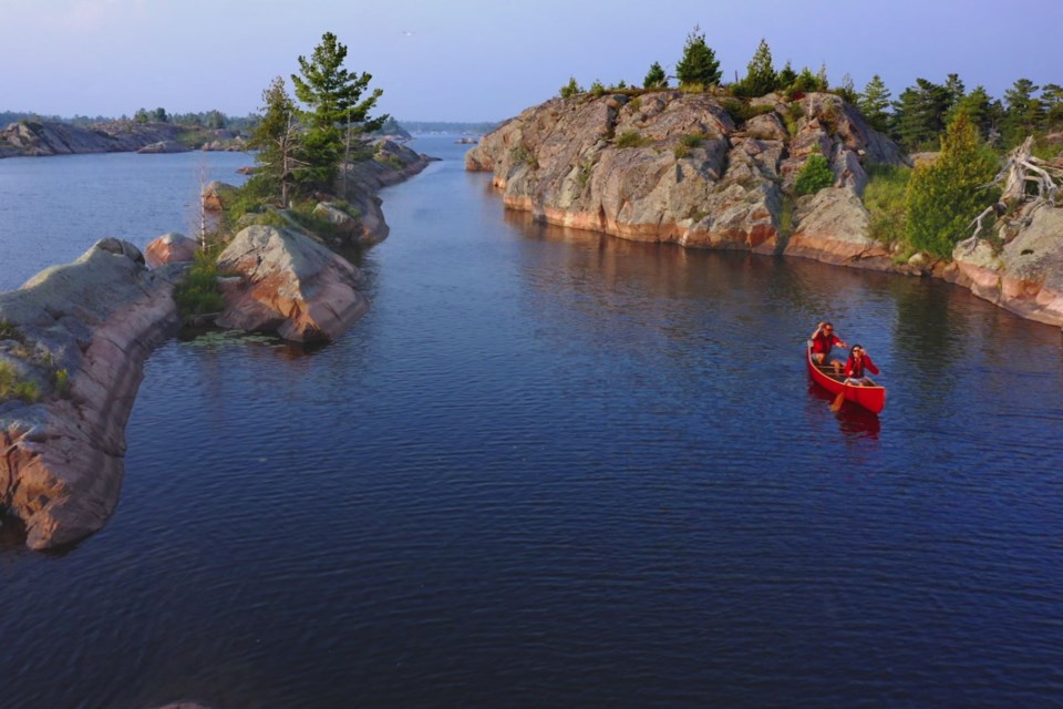 There will be some interesting drone shots within this TVO production on the French River, airing on Earth Day.