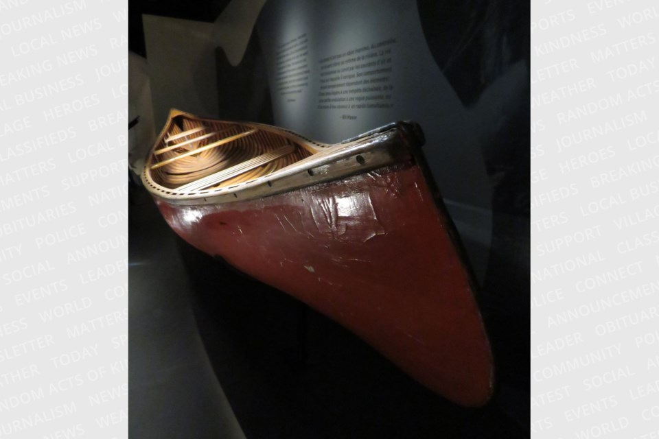 One of Canada's most well-known canoeists is Bill Mason and his red canoe is featured at the Canadian Canoe Museum.   (Bill Steer for Village Media)