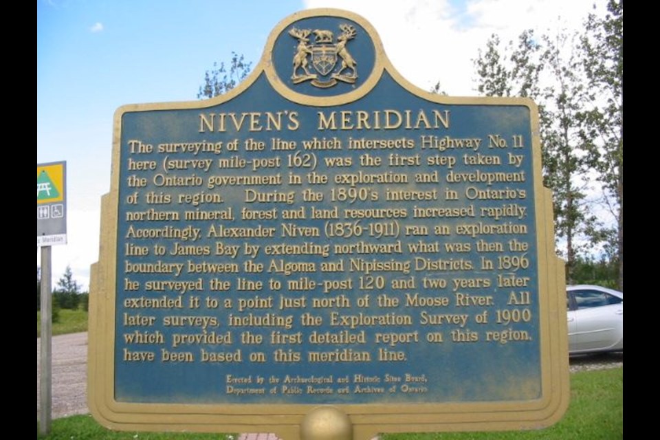 Alexander Niven was an all-star surveyor and his survey notes and recommendations opened up what was to become known as "New Ontario."