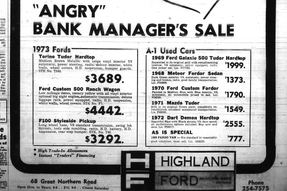 1973fordprices
