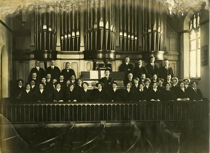 Central United Church. From the Sault Ste. Marie Public Library archives