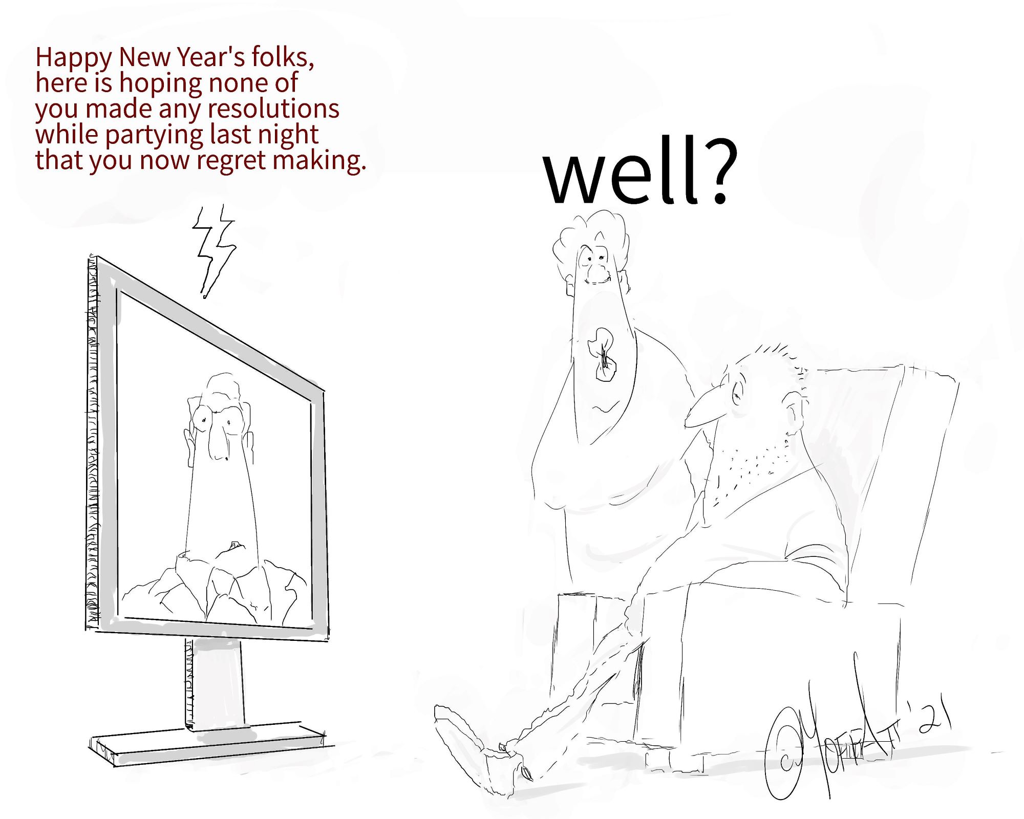 Sunday Funny: New Year's resolution 2022 - Sault Ste. Marie News Sunday Funny: New Year's resolution 2022 - Sault Ste. Marie News