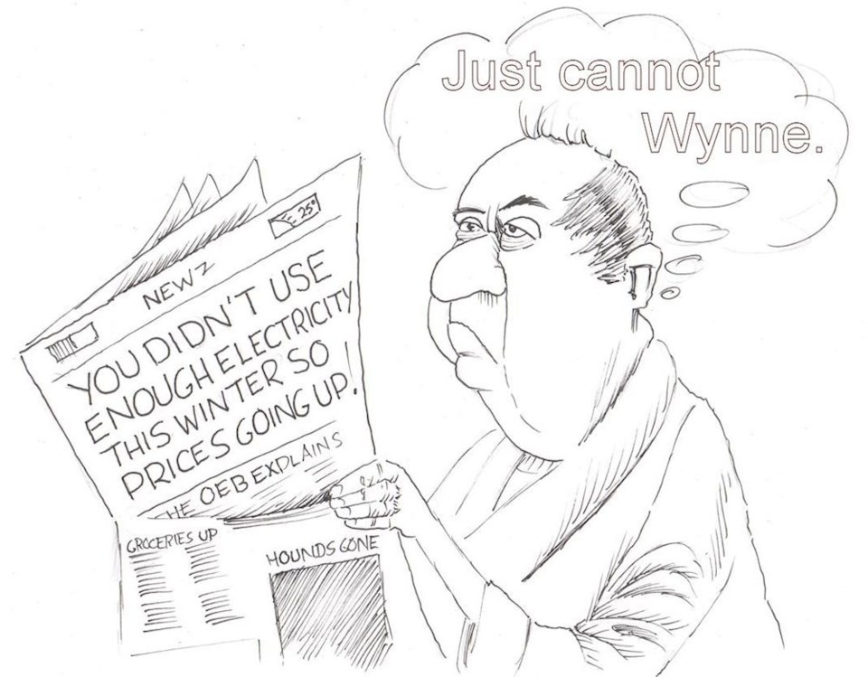 just can't Wynne