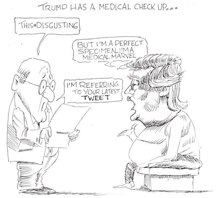 Moffatt Trump gets a medical