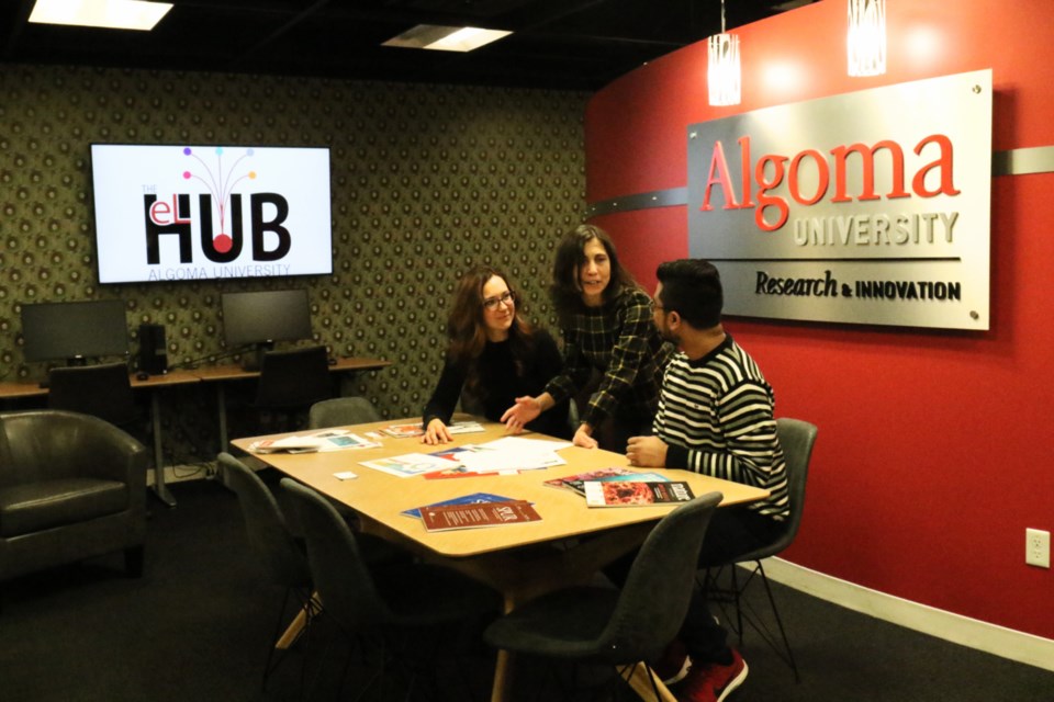 Algoma University officially announced the launch of its Experiential Learning Hub Tuesday. The new research hub will bring together students, faculty and employers to collaborate on research projects. James Hopkin/SooToday