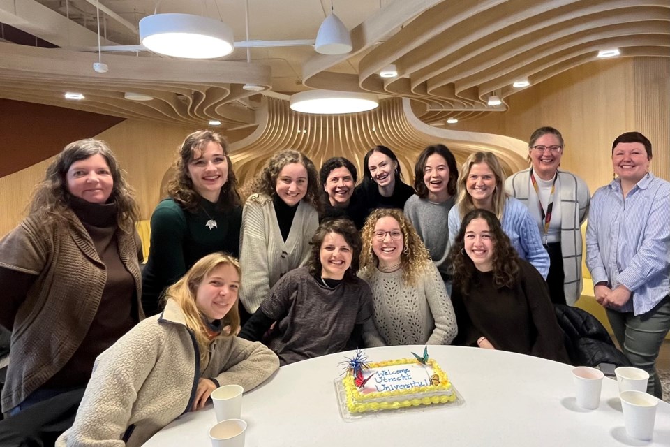 Students from Utrecht University in the Netherlands visited Algoma University in the Sault for an in-person cultural exchange