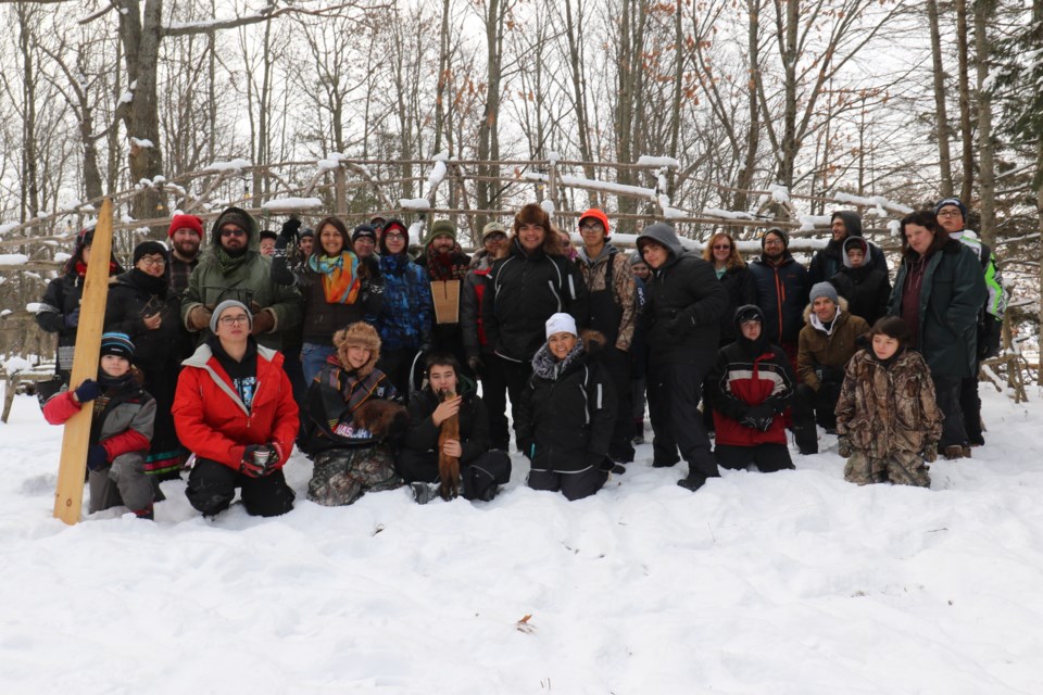 Nearly 40 people took part in a one-day Anishinaabe trapping course at Shingwauk Kinoomaage Gamig on Thursday. James Hopkin/SooToday