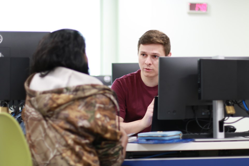 Sault College business students received first-hand training in tax return preparation through the Canada Revenue Agency’s Community Volunteer Income Tax Program in May 2023