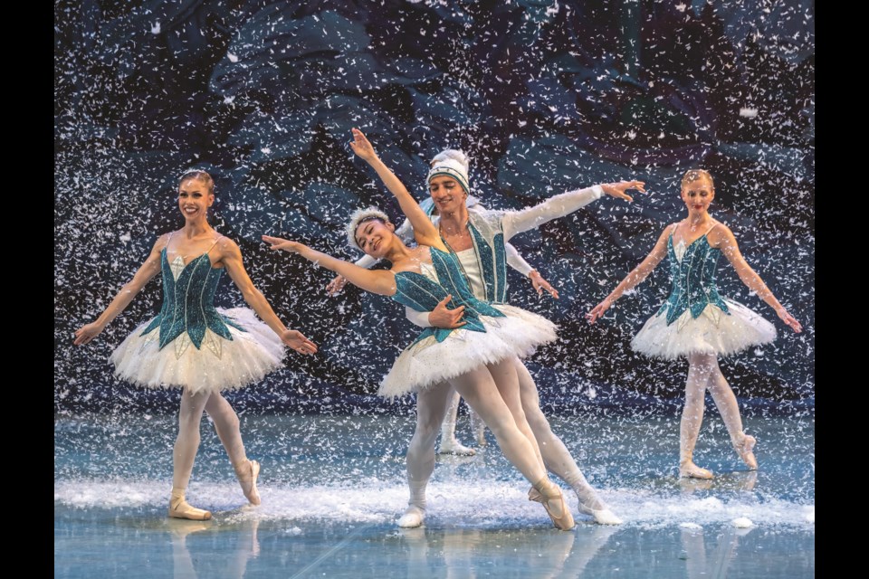 From left to right: Heather Lumsden-Ruegg, Momoka Matsui, Colton West & Elizabeth Gagnon; photo by Jordan Cait