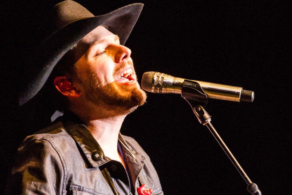 Brett Kissel at the Kiwanis Community Theatre Centre on Thursday, Jan. 12, 2017.  Donna Hopper/SooToday