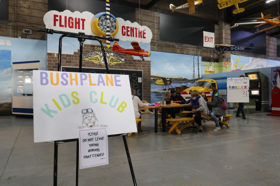 The Bushplane Kids Club will run Sundays from 2-4 p.m. 