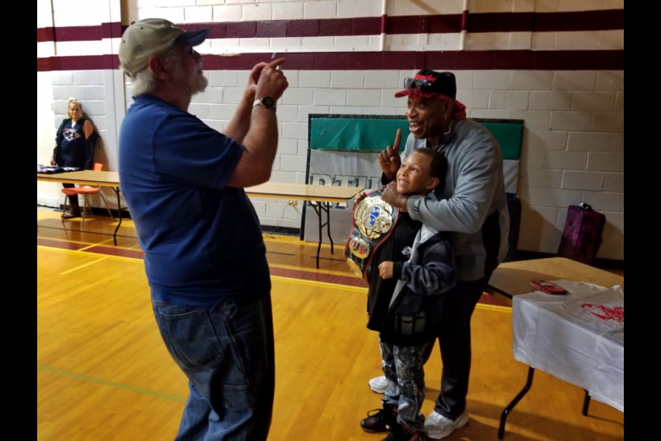 Canadian Wrestling's Elite (CWE) held its final stop on its 9th anniversary tour Sunday night at The Tech. The night's main attraction was former WCW and WWF wrestler 2 Cold Scorpio. James Hopkin/SooToday