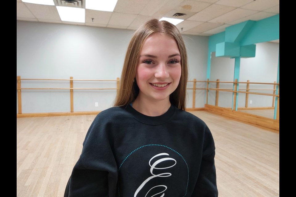 Sault dancer Courtney Gagnon - an Elite Dance Force team member - has some impressive appearances on her schedule and is now considering going professional, Nov. 18, 2022.