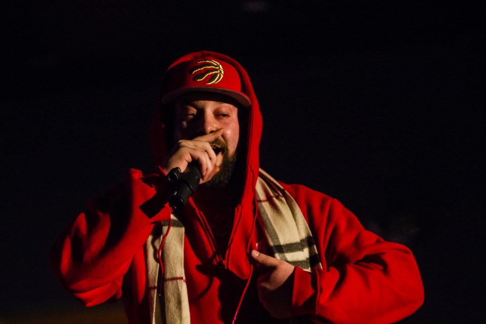 Sault Ste. Marie's Big Remz opened for Nelly at Soo Blaster on Tuesday, March 20, 2018. Donna Hopper/SooToday