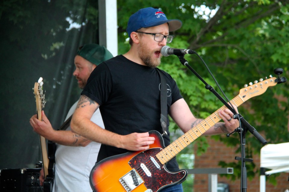 Northwest, headed by lead singer Wayne Watkins, played at SooToday Stage Two during Rotaryfest, July 20, 2019. Darren Taylor/SooToday 