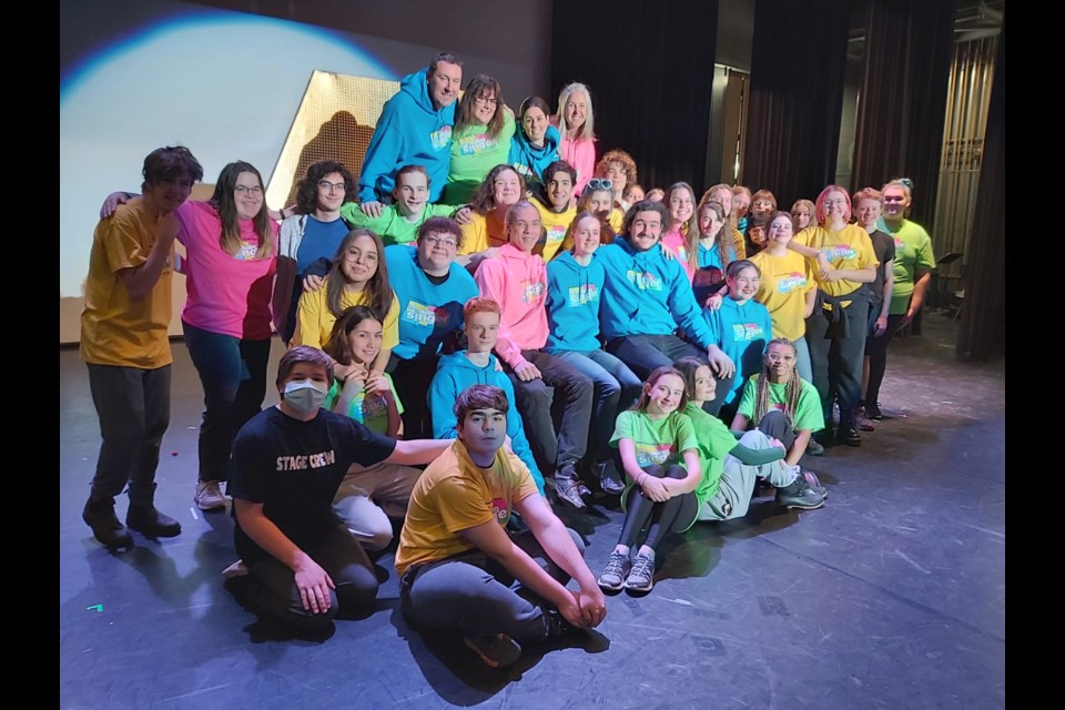 White Pines Collegiate students will be acting, singing and dancing in a December production of The Wedding Singer, inspired by the 1998 Hollywood romantic comedy, Nov. 22, 2022.  