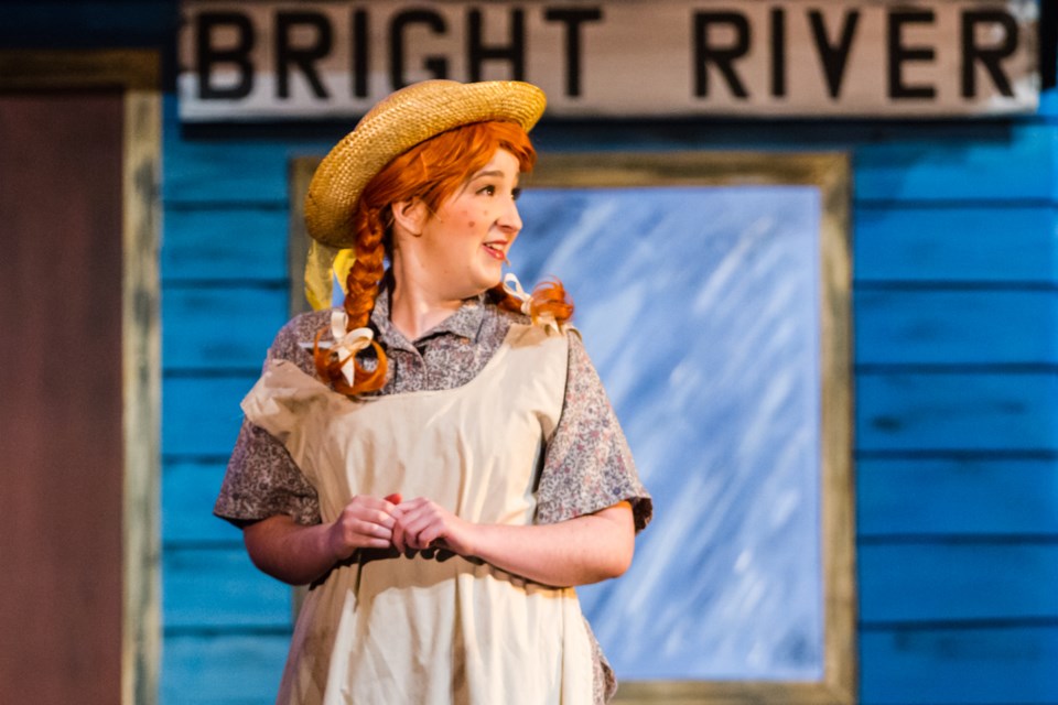 Moira Boucher as Anne Shirley in the Musical Comedy Guild's production of 'Anne of Green Gables' at the Sault Community Theatre Centre on Wednesday, Nov. 22, 2017. Donna Hopper/SooToday