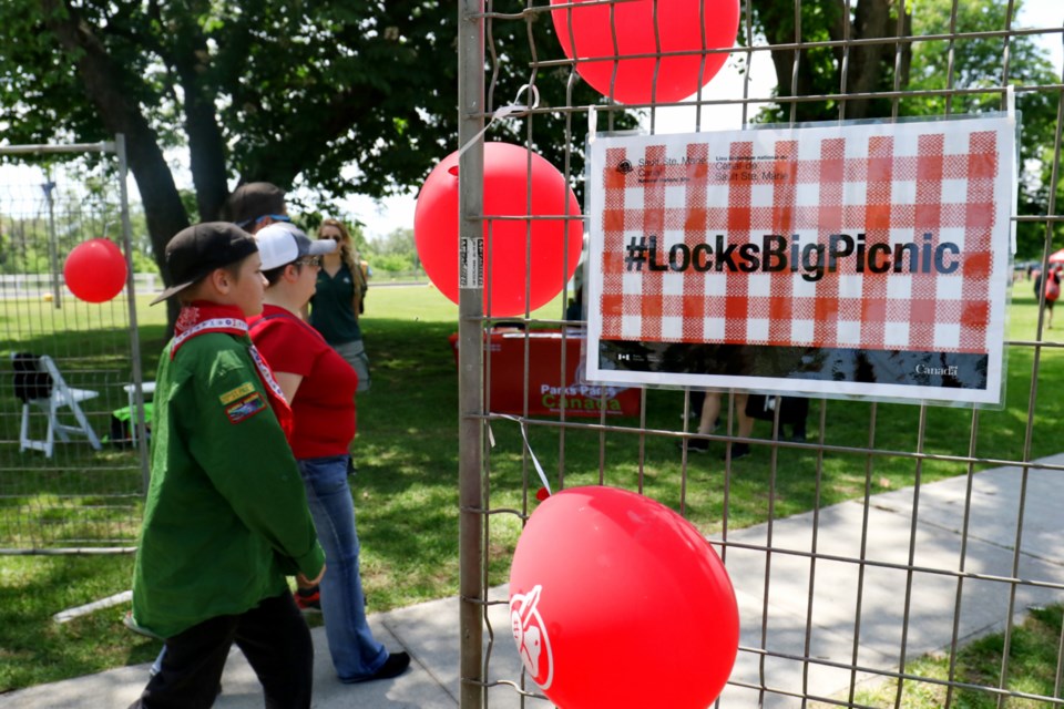 The Sault Ste. Marie Canal National Historic Site hosted its third annual Lock's Big Picnic Saturday, featuring food, beer, live music and kids activities throughout the day. James Hopkin/SooToday
